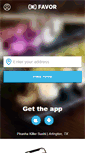 Mobile Screenshot of favordelivery.com